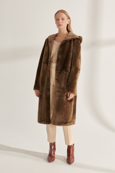 Renate Lammfellmantel Damen