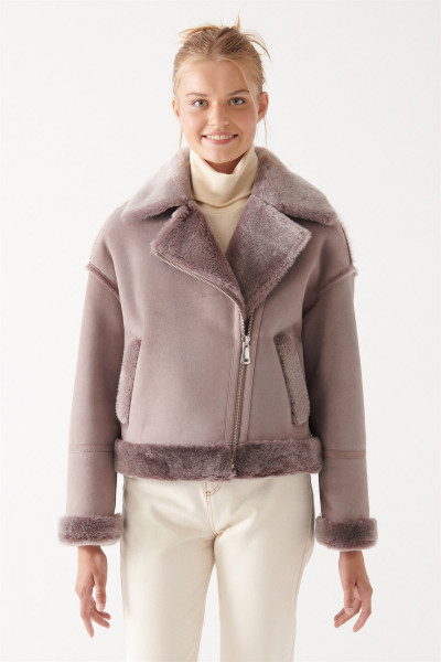Angela Lammfelljacke Damen