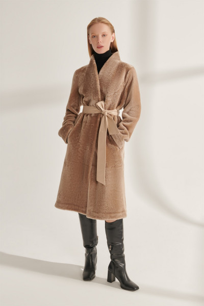Esmee Lammfellmantel Damen