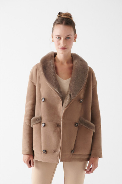 Valerie, Lammfelljacke Damen